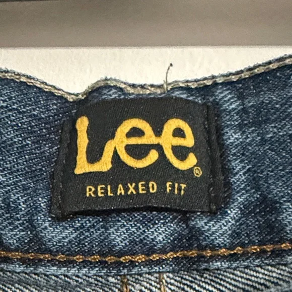 Lee Men's Classic Indigo Loose Fit Jeans 34x30 - Picture 5 of 7